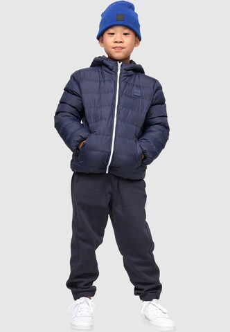 Urban Classics Winter Jacket 'Basic Bubble' in Blue