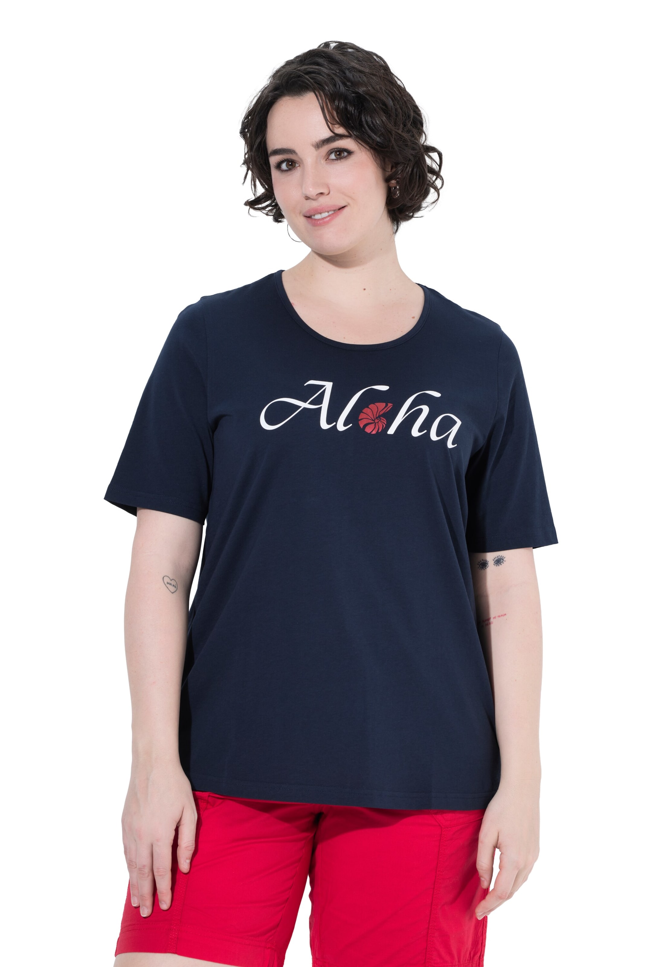 Ulla Popken Shirt in Blue: front