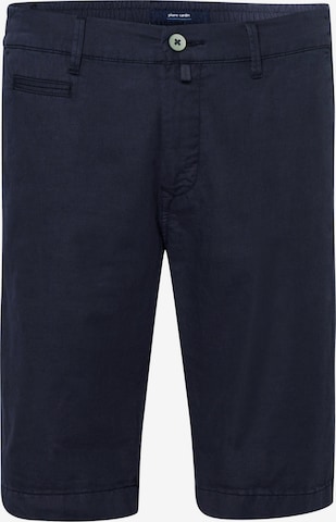 PIERRE CARDIN Regular Chino Pants 'Lyon' in Blue: front