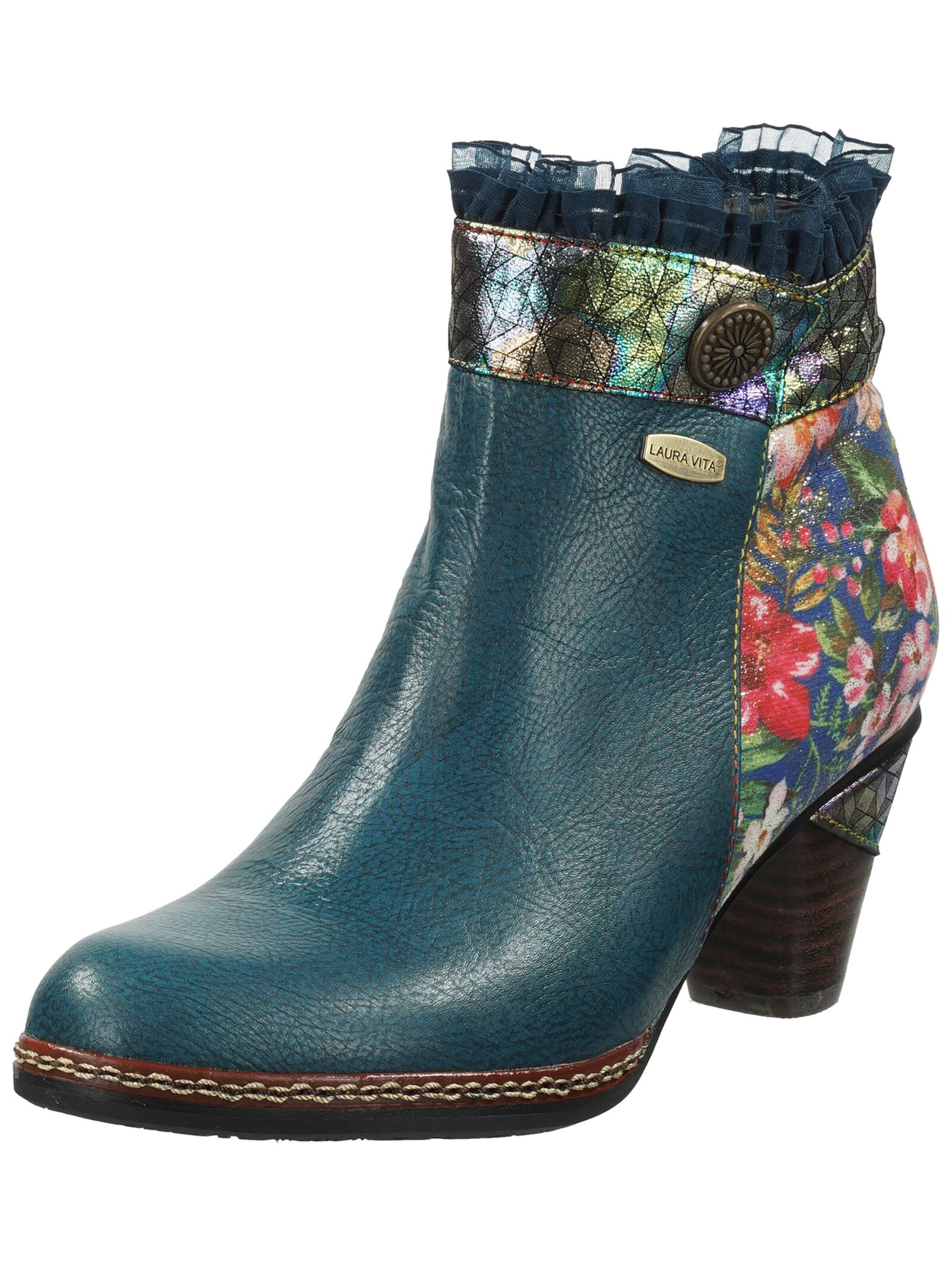 Laura Vita Stiefelette in Blau: Vorderseite