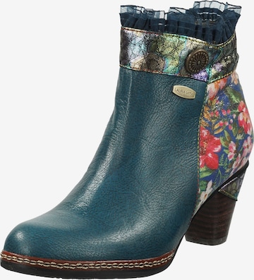 Laura Vita Ankle Boots in Blue: front