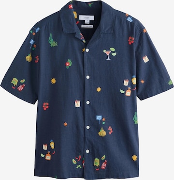 Coupe regular Chemise Next en bleu : devant