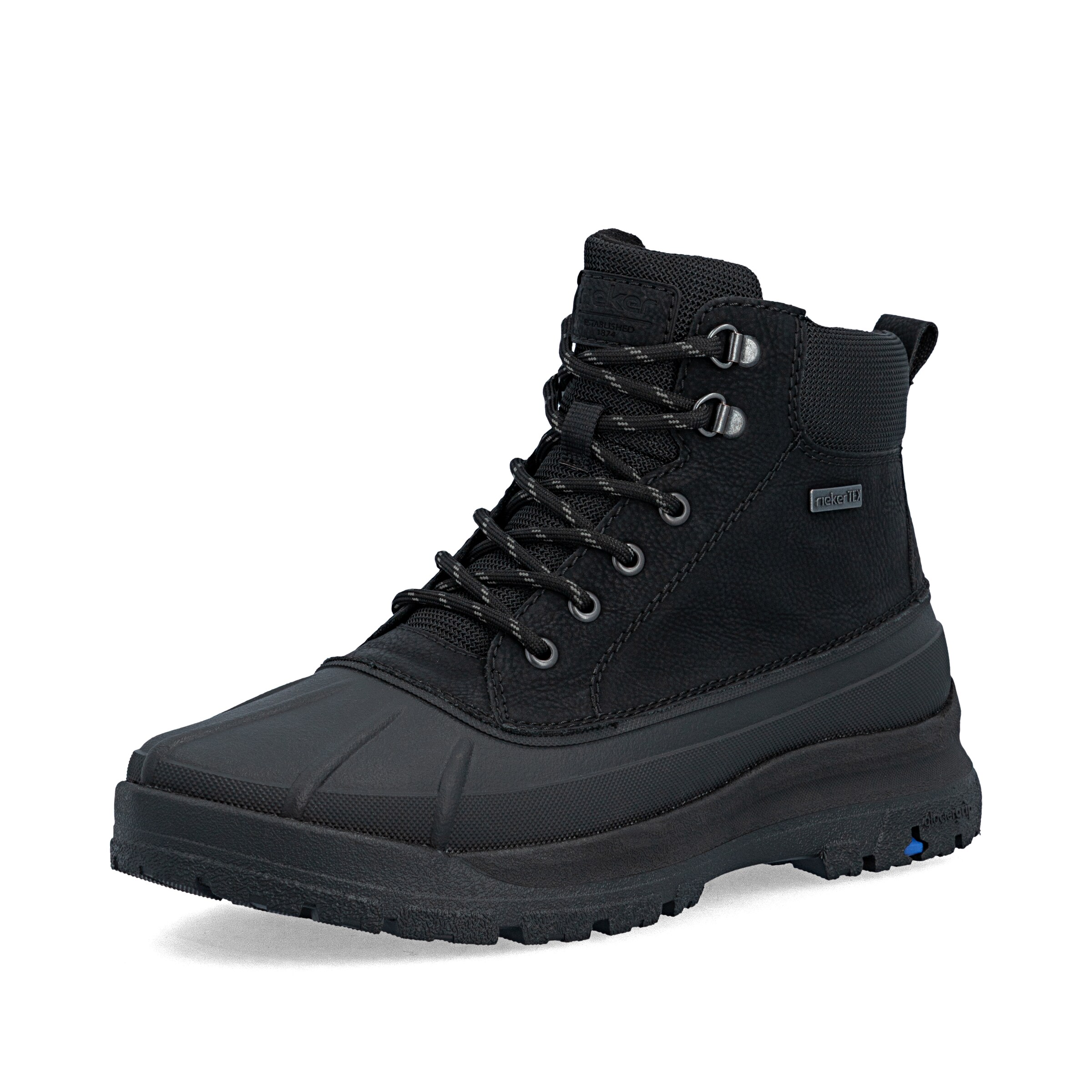 Rieker Boots  ' 30302 ' in Schwarz: Vorderseite