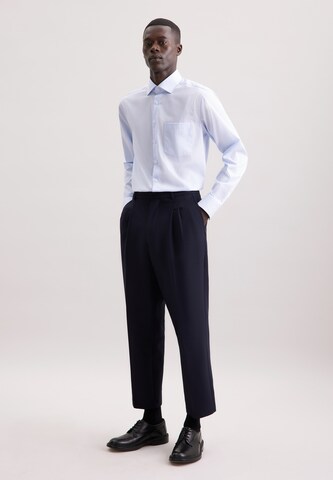 Coupe regular Chemise business 'SMART ESSENTIALS' SEIDENSTICKER en bleu