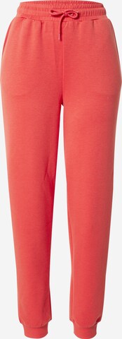 Pantalon de sport ONLY PLAY en rouge : devant