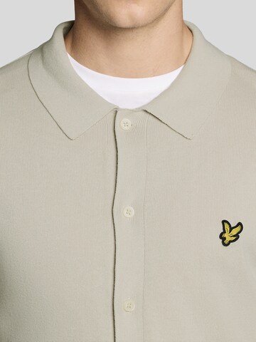 Lyle & Scott Gebreid vest in Beige