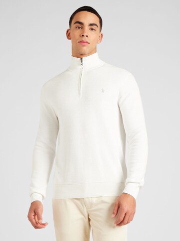 Pull-over Polo Ralph Lauren en blanc : devant