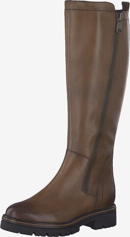 Bottes MARCO TOZZI en marron : devant