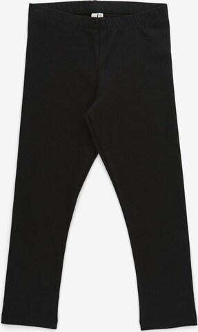 Coupe slim Leggings 'EDITA' PIECES en noir : devant