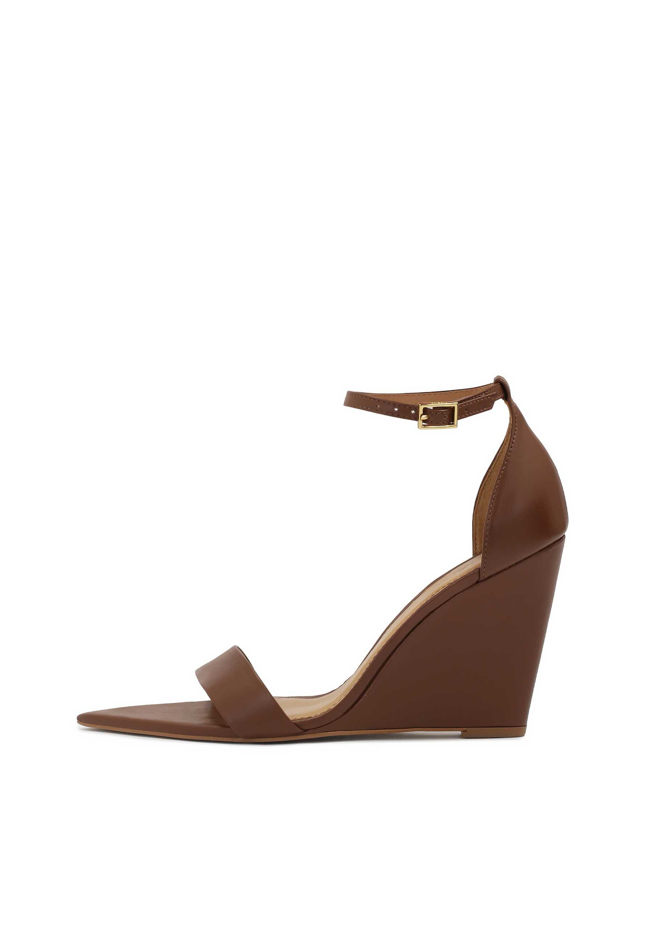 Kazar - Sandalias en marrón: frente