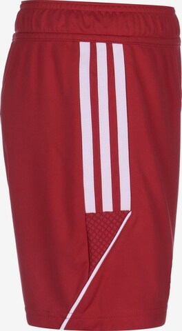 Regular Pantalon de sport 'Tiro 23 League' ADIDAS PERFORMANCE en rouge
