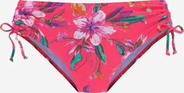 Pantaloncini per bikini di LASCANA in rosso: frontale