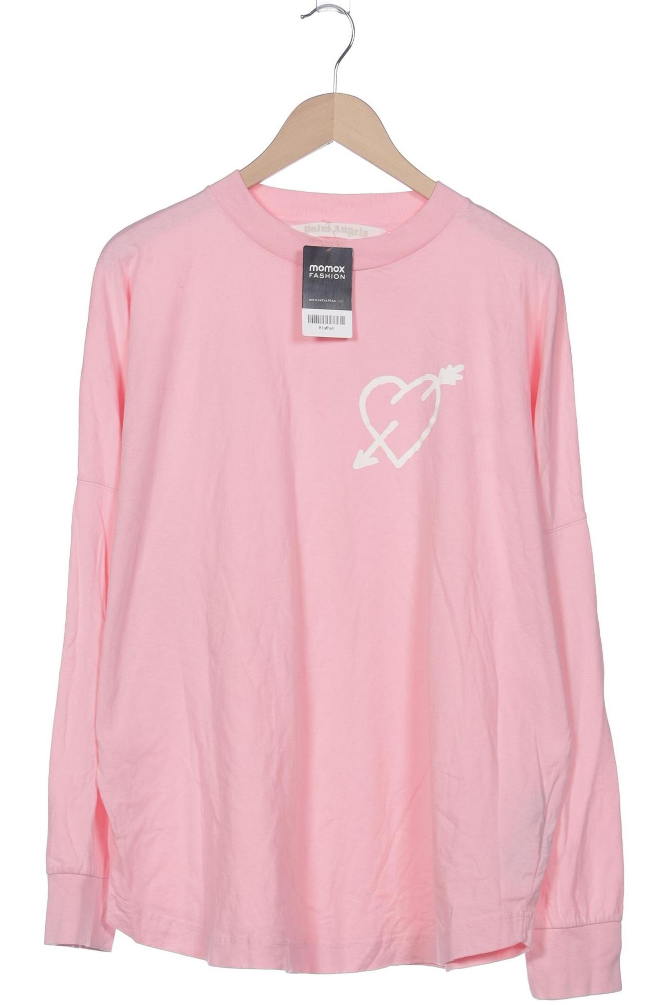 Palm Angels Sweatshirt & Zip-Up Hoodie in L in Pink: front