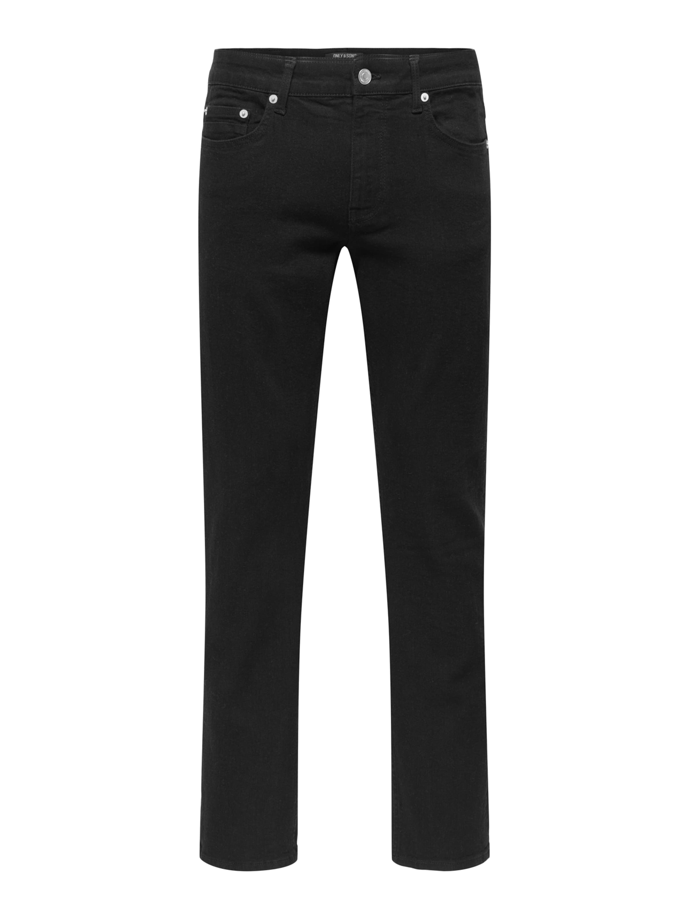 Only & Sonsregular Traperice 'ONSWEFT' - crna boja: prednji dio