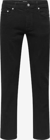 juoda Only & Sons Standartinis Džinsai 'ONSWEFT': priekis