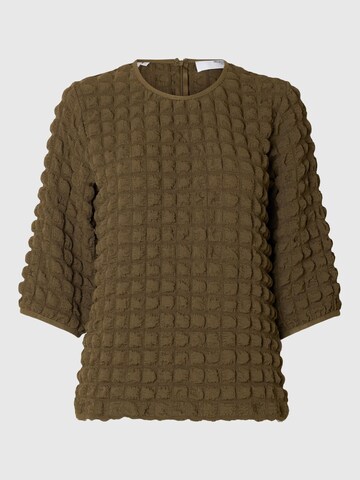 T-shirt SELECTED en vert