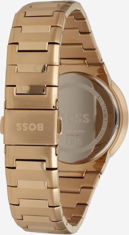 Orologio analogico di BOSS Black in oro