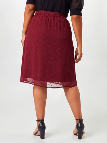 ABOUT YOU Curvy Rok 'Frauke' in Rood