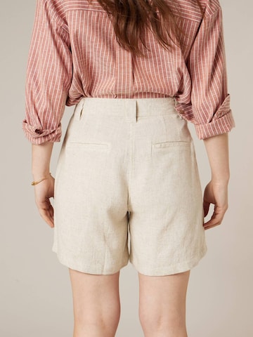 évasé Pantalon Deeluxe en beige
