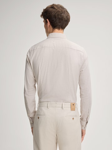 JOOP! Slim fit Business shirt 'Pai' in Beige