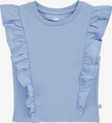 T-Shirt WE Fashion en bleu : devant