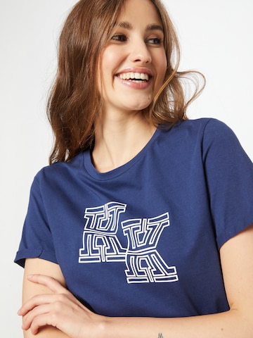 KENDALL + KYLIE Shirt in Blau