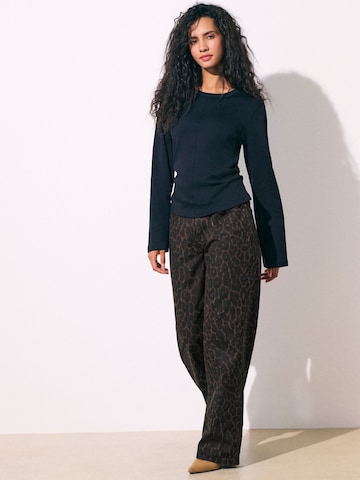 Next Wide leg Jeans in Brown