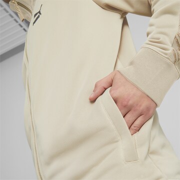 PUMA Sweatjacke in Beige