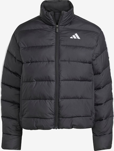 ADIDAS SPORTSWEAR Urheilutakki 'ESS' värissä musta / valkoinen, Tuotenäkymä