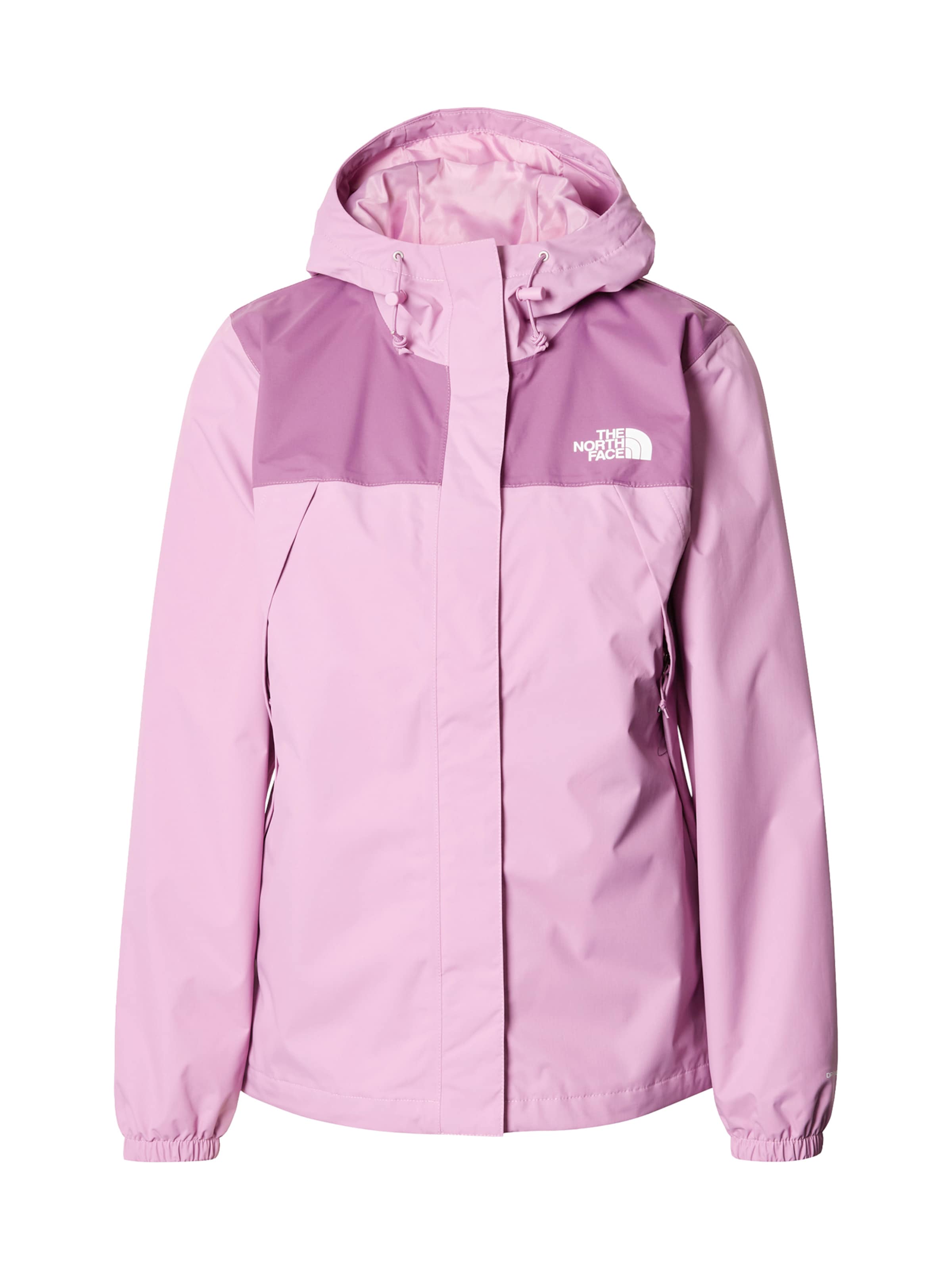 THE NORTH FACE Outdoorjas 'ANTORA' in Lila: voorkant