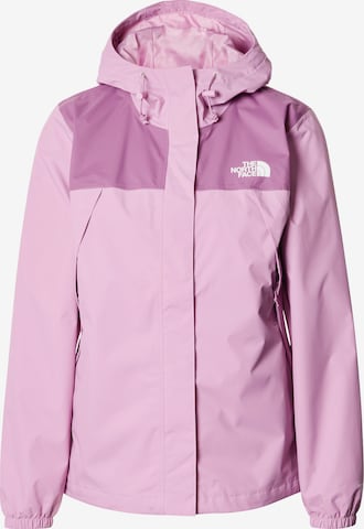 THE NORTH FACE Outdoorjas 'ANTORA' in Lila: voorkant