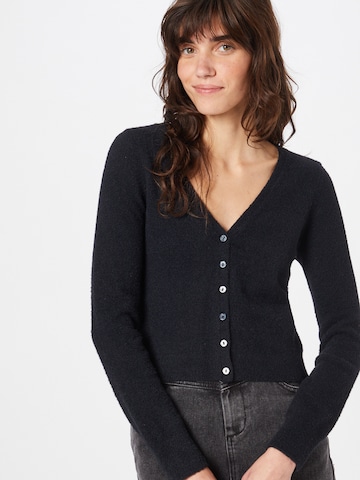 Abercrombie & Fitch Knit Cardigan in Black: front