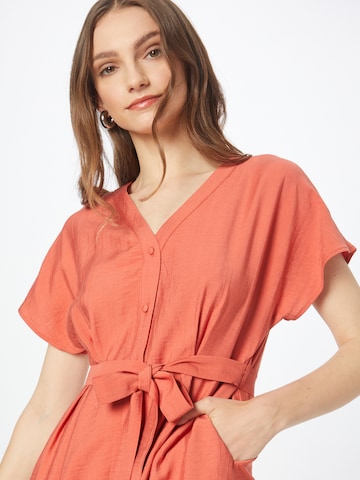 ABOUT YOU Shirt Dress 'Thora' in Orange