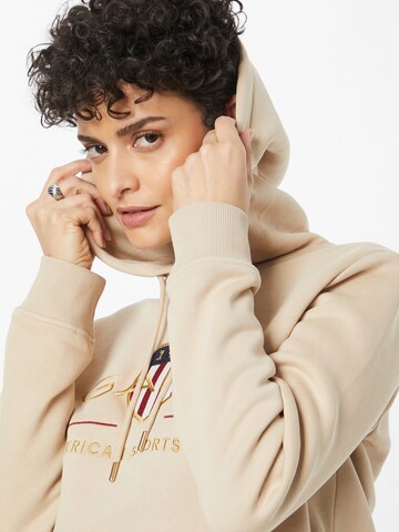 GANT Sweatshirt i beige