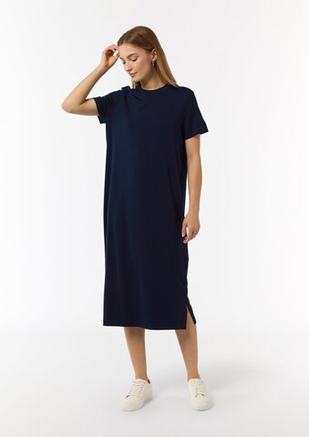 Abito di comma casual identity in blu: frontale