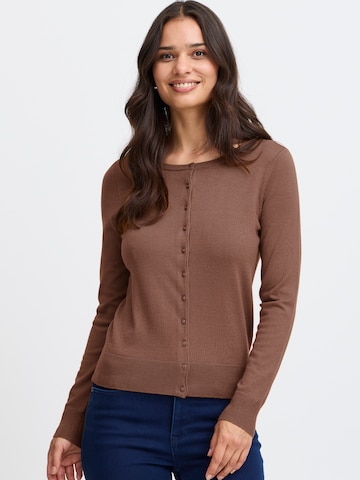 Cardigan Fransa en marron : devant