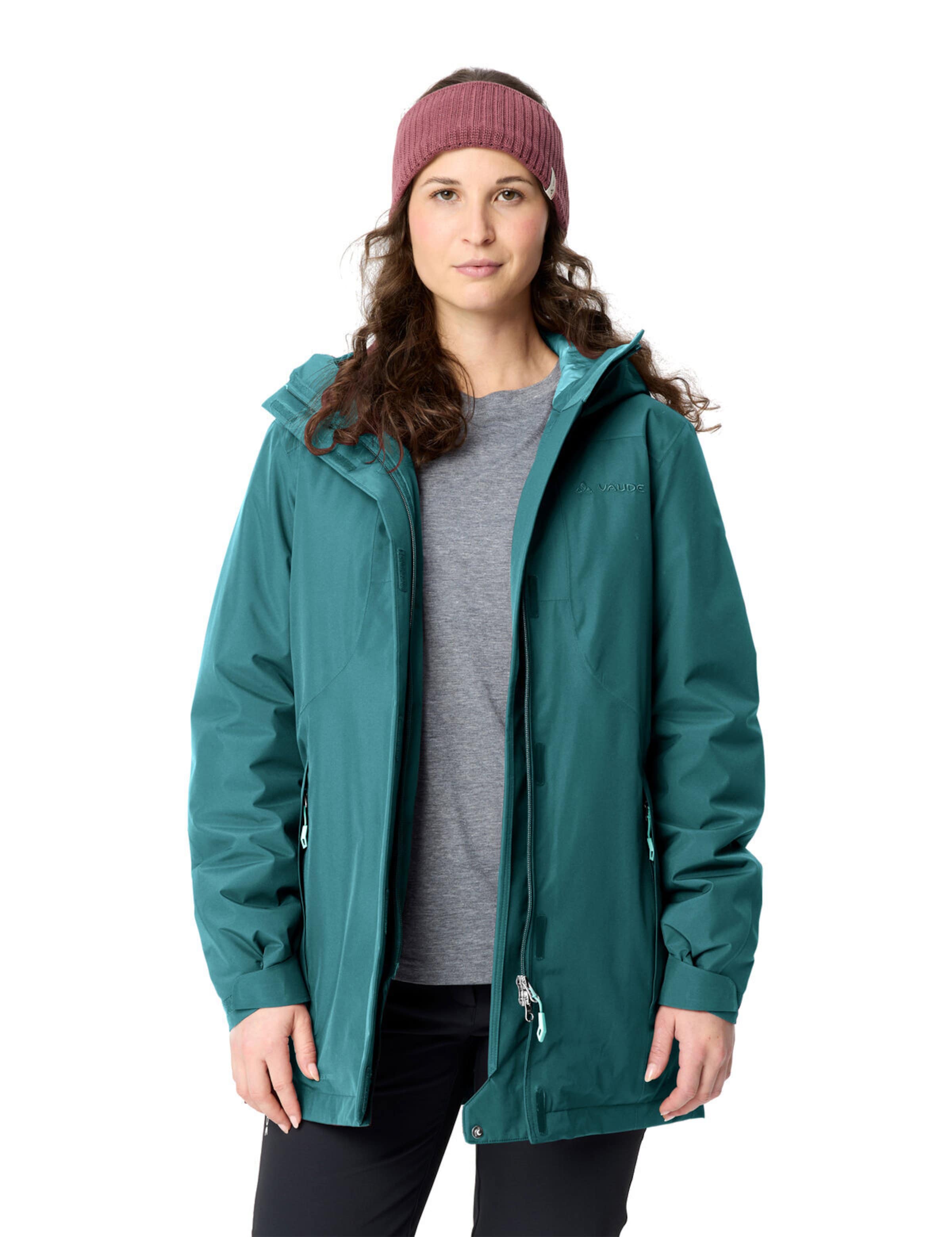 VAUDE Outdoorjacke 'Rosemoor' in Grün