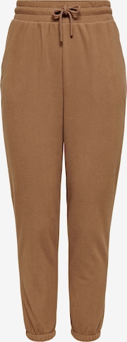 ONLY Tapered Pants 'Karoi' in Brown: front