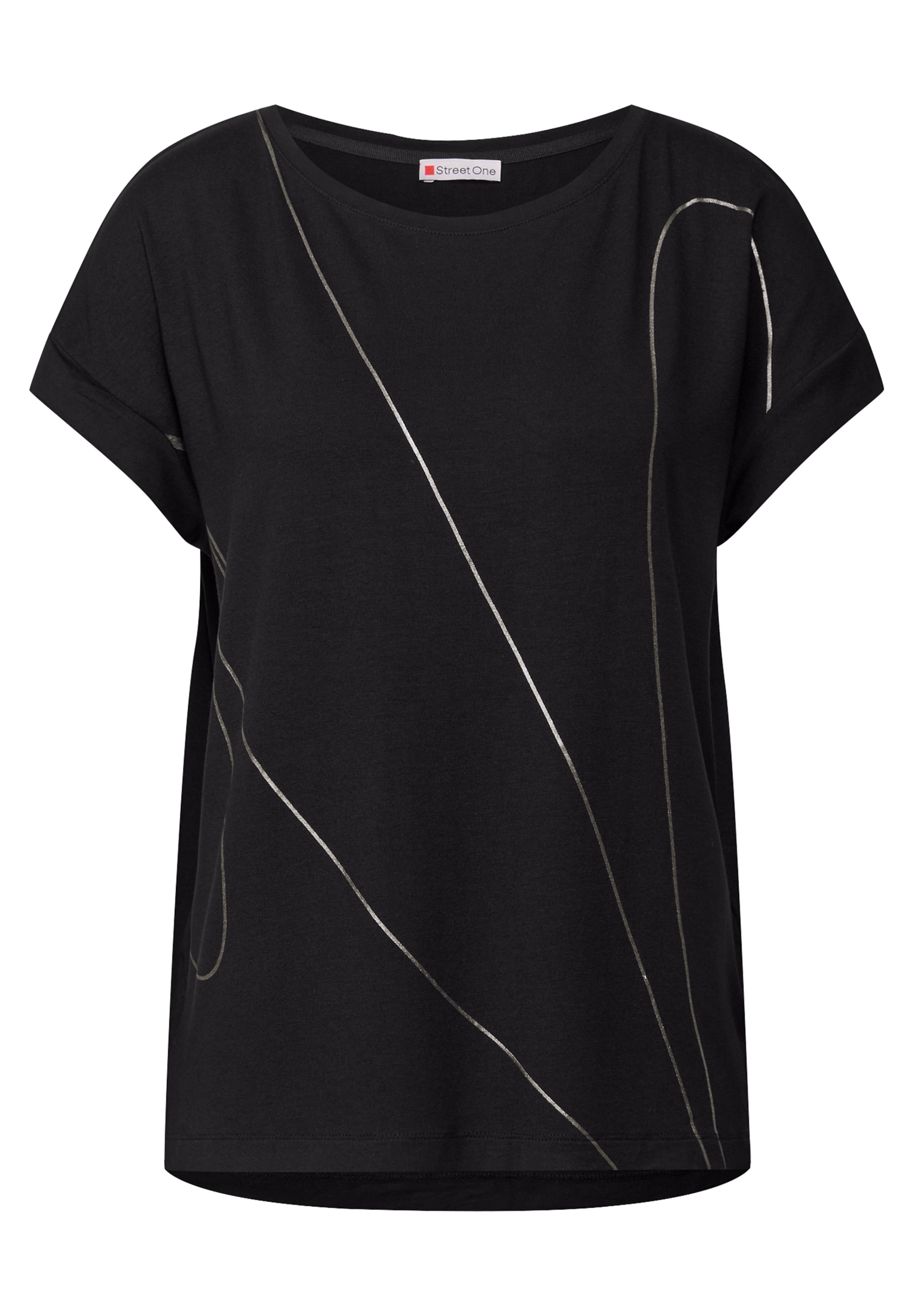 STREET ONE Shirt in Black: front