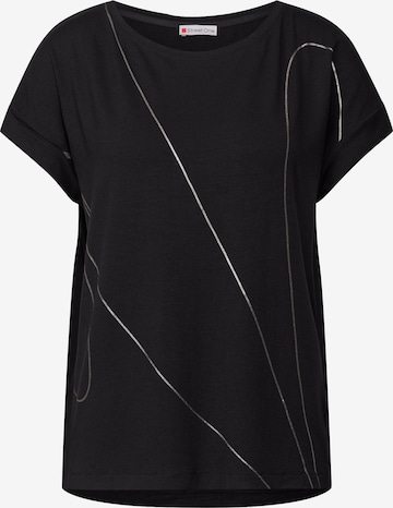STREET ONE Shirt in Black: front