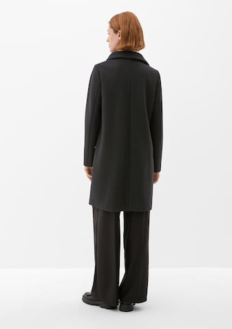 s.Oliver BLACK LABEL Between-Seasons Coat in Black