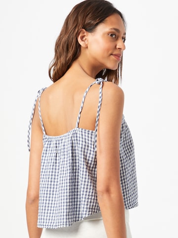 AERIE Pajama shirt 'Cami' in Blue