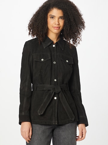 Gipsy Between-Season Jacket 'Najla' in Black: front