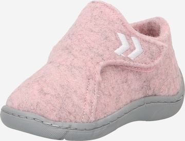 Hummel Slipper in Pink: front