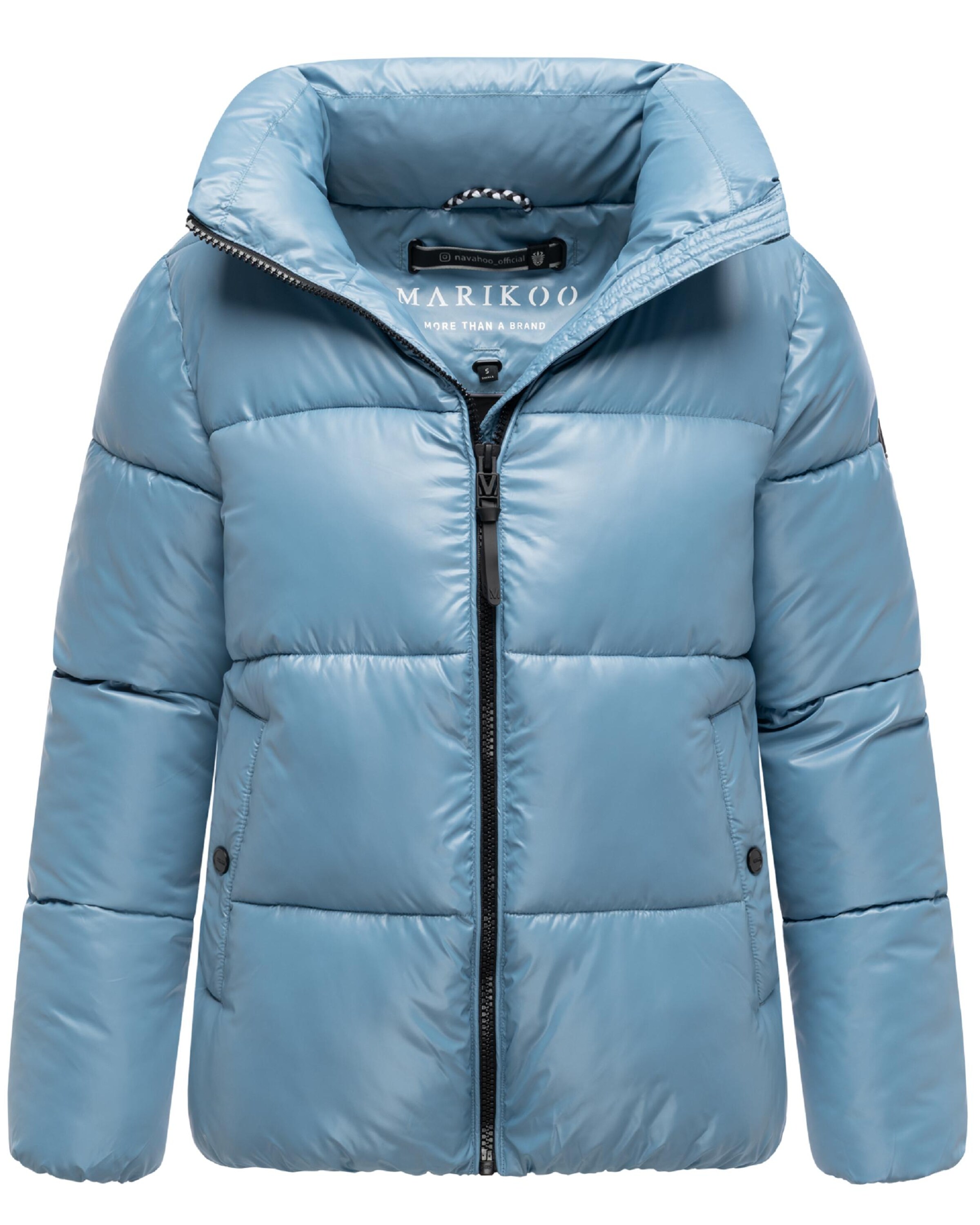 MARIKOO Winter Jacket 'Hazalee 16' in Blue
