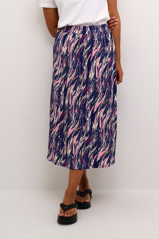 Kaffe - Saia 'KAGina' em azul: frente