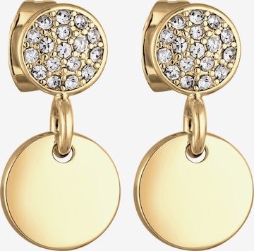 ELLINaušnice - zlatna boja: prednji dio