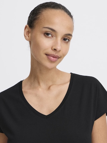 b.young - Camisa ' BYPAMILA V TEE ' em preto