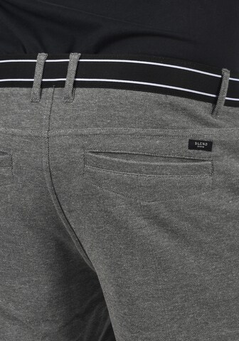 BLEND Regular Chino Pants 'Stano' in Grey