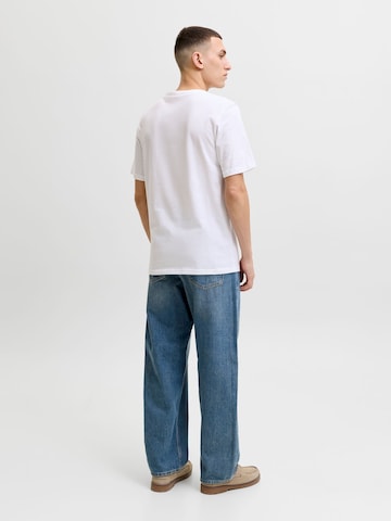 Maglietta 'JJTOM' di JACK & JONES in bianco